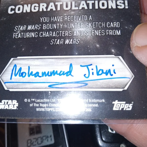 Star Wars Greedo Sketch Card - Picture 15 of 16